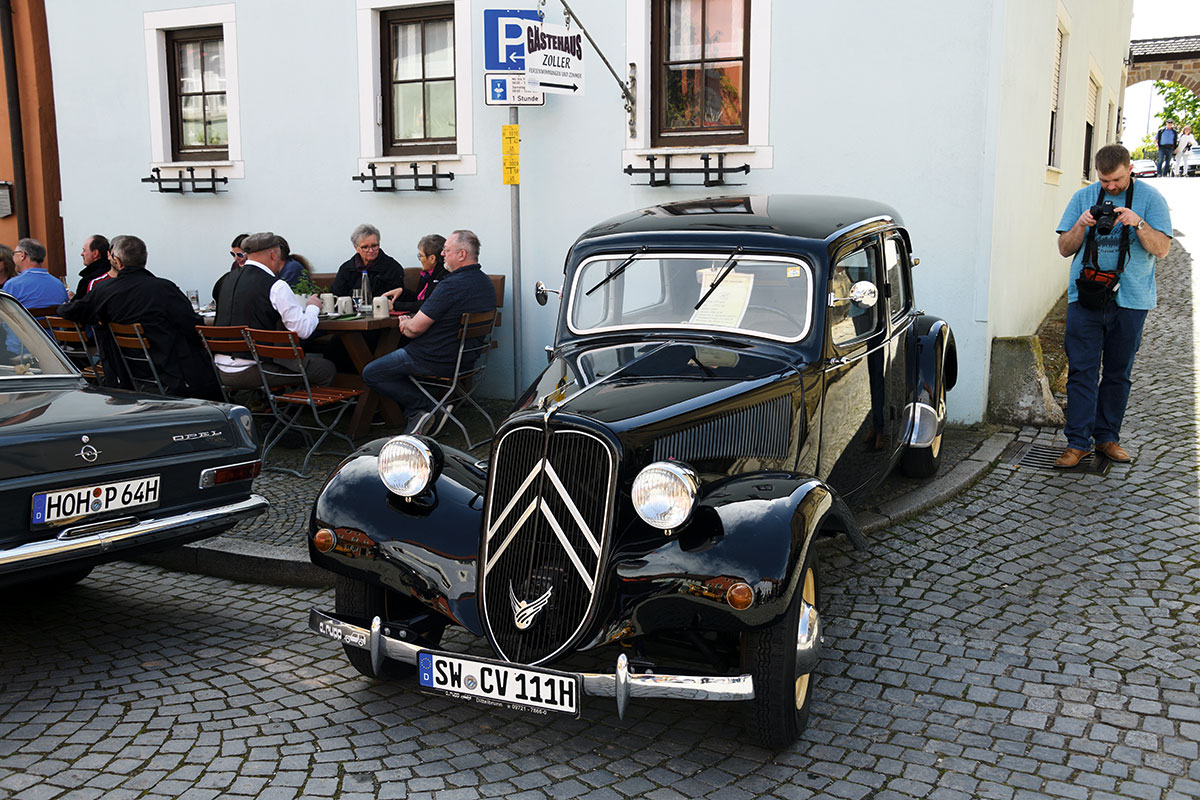 In französischen Kriminalfilmen hatten die Bösen oft eine Citroen wie diesen aus dem Jahr 1950.