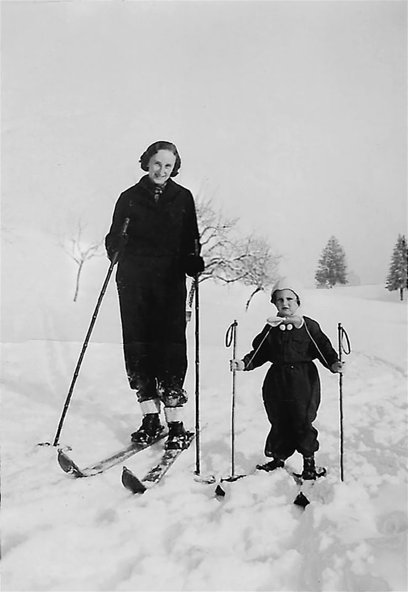 Gabi und ihre Mutter Lotte Schwarz