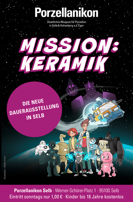 Porzellanikon Selb - Mission: Keramik / Dauerausstellung